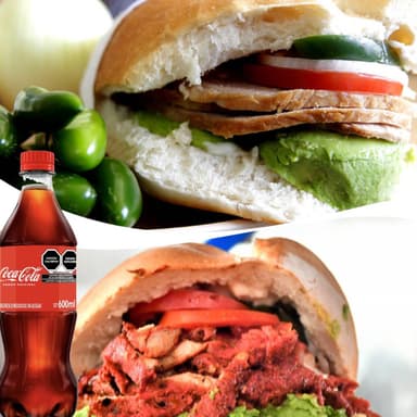 Combo-Coca Cola + Mixto Carnitas + Mixto Adobada