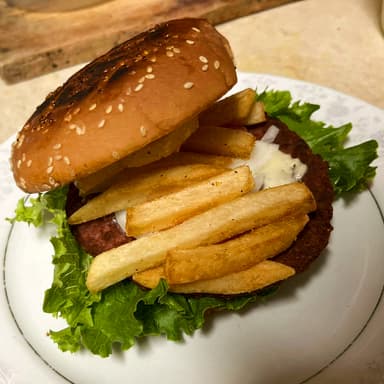 Hamburguesa clasica