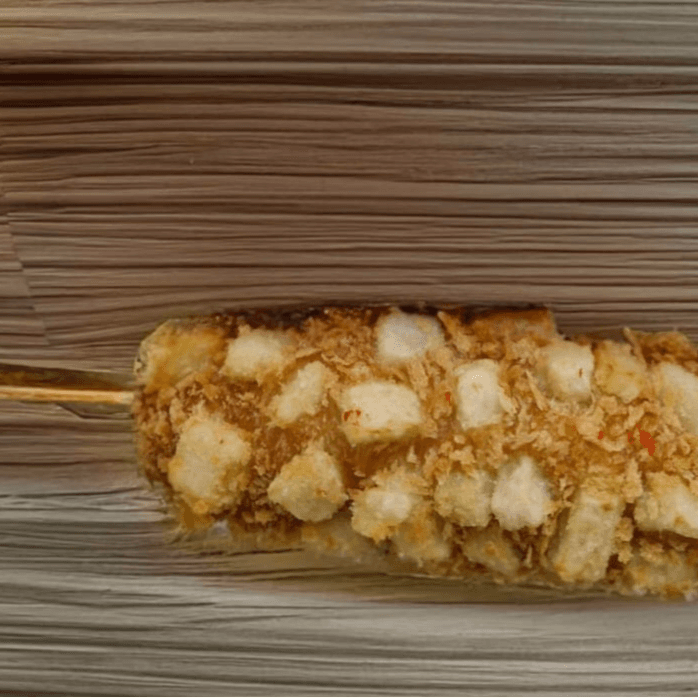 Banderilla con Papas Fritas
