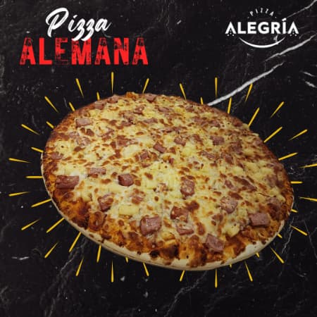 Pizza Alemana Mediana