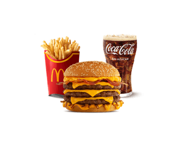 McCombo Grande Bacon Cheddar McMelt triple