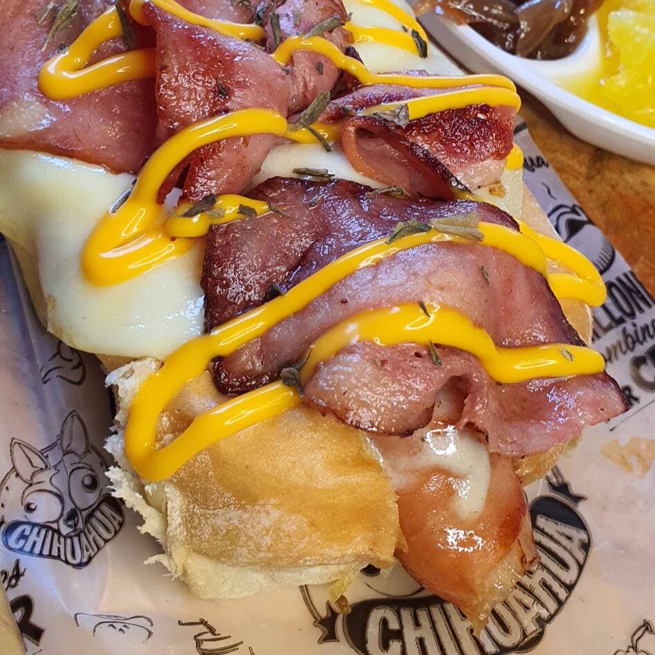 Chihuahueño Aleman Doble Queso y Tocineta