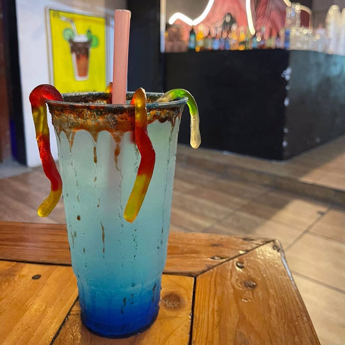 Azulito / Pitufo / Blue 1 Litro