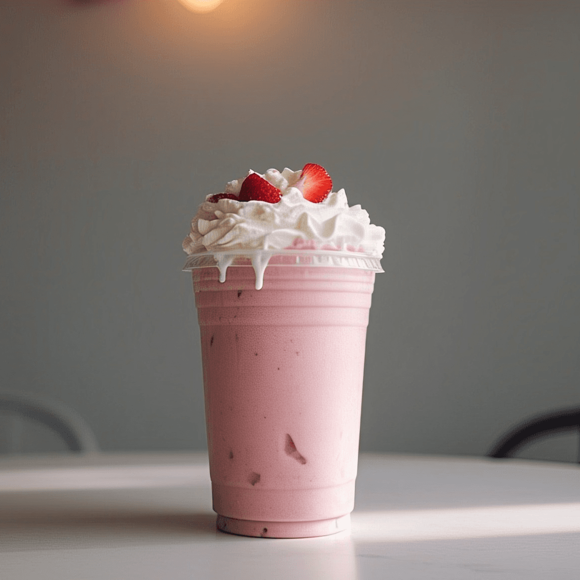 Malteada de Fresa