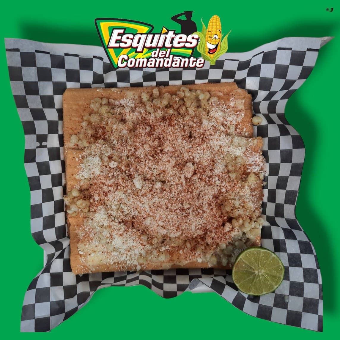 Chicharrón con esquite