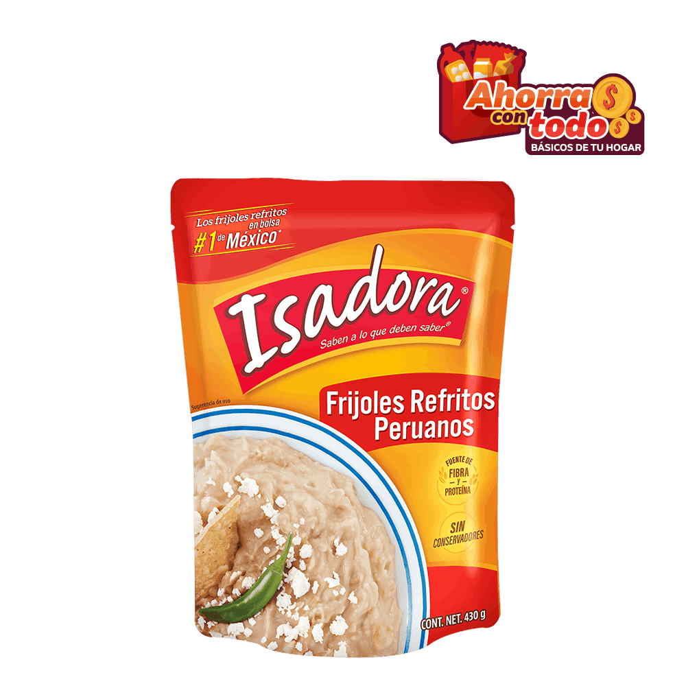 Frijoles Refritos Peruanos Isadora 430 g