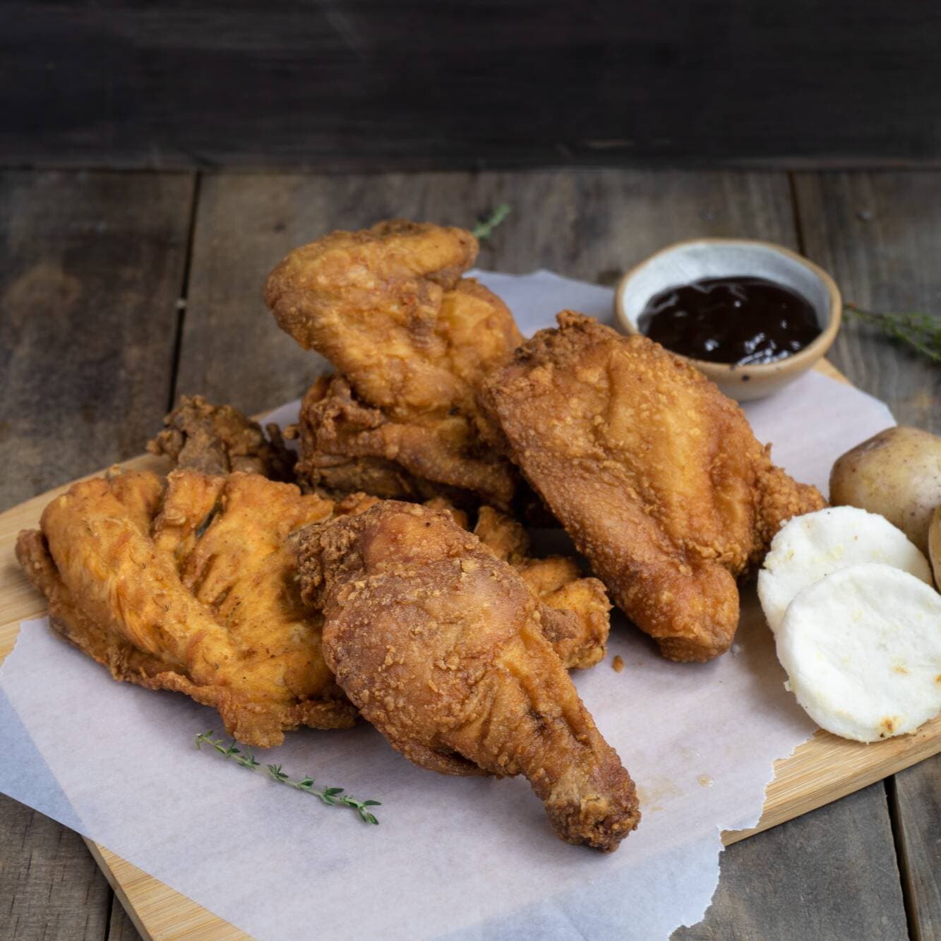 1/2 Pollo Apanado