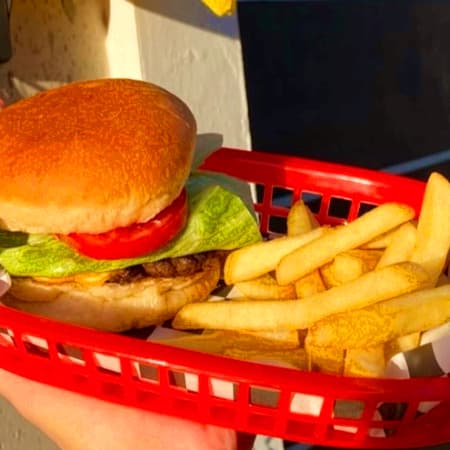 Hamburguesa Sencilla.