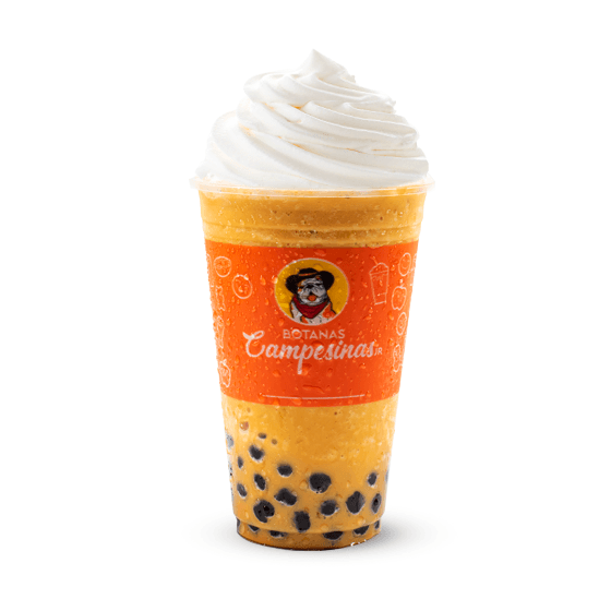 Sunset Flan con Tapioca