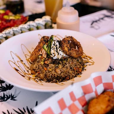 Yakimeshi de Pollo