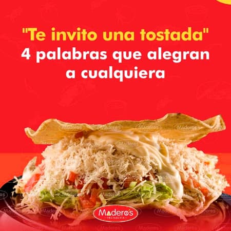 Tostada Clasica Maderos