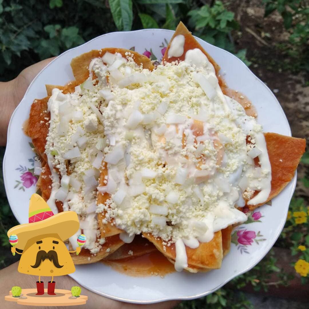 Chilaquiles con Huevo