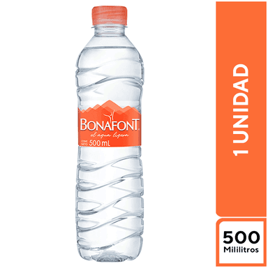 Botella de Agua bonafont