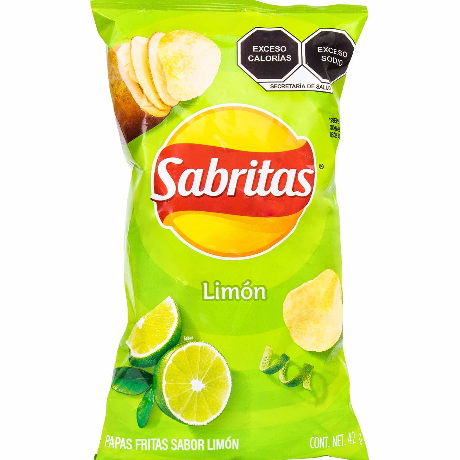SABRITAS DE LIMON 42GR