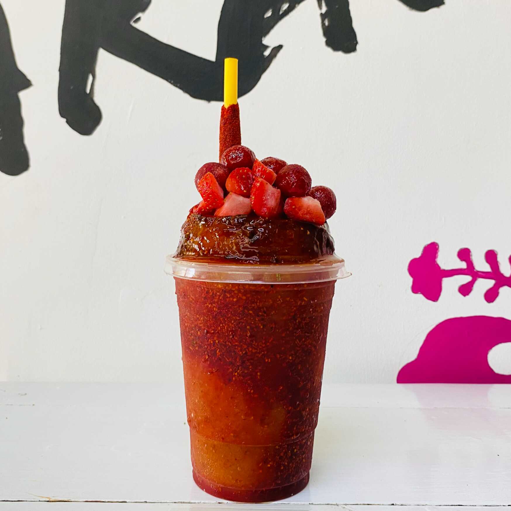 Smoothie Fresa con Picafresa