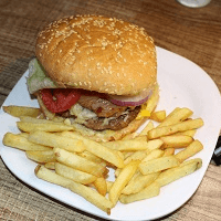 Hamburguesa Tocino