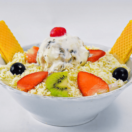 Ensalada de Frutas Mediana con Helado