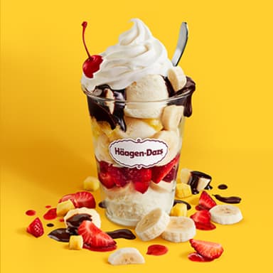Banana Split en Vaso 🍨 🍌