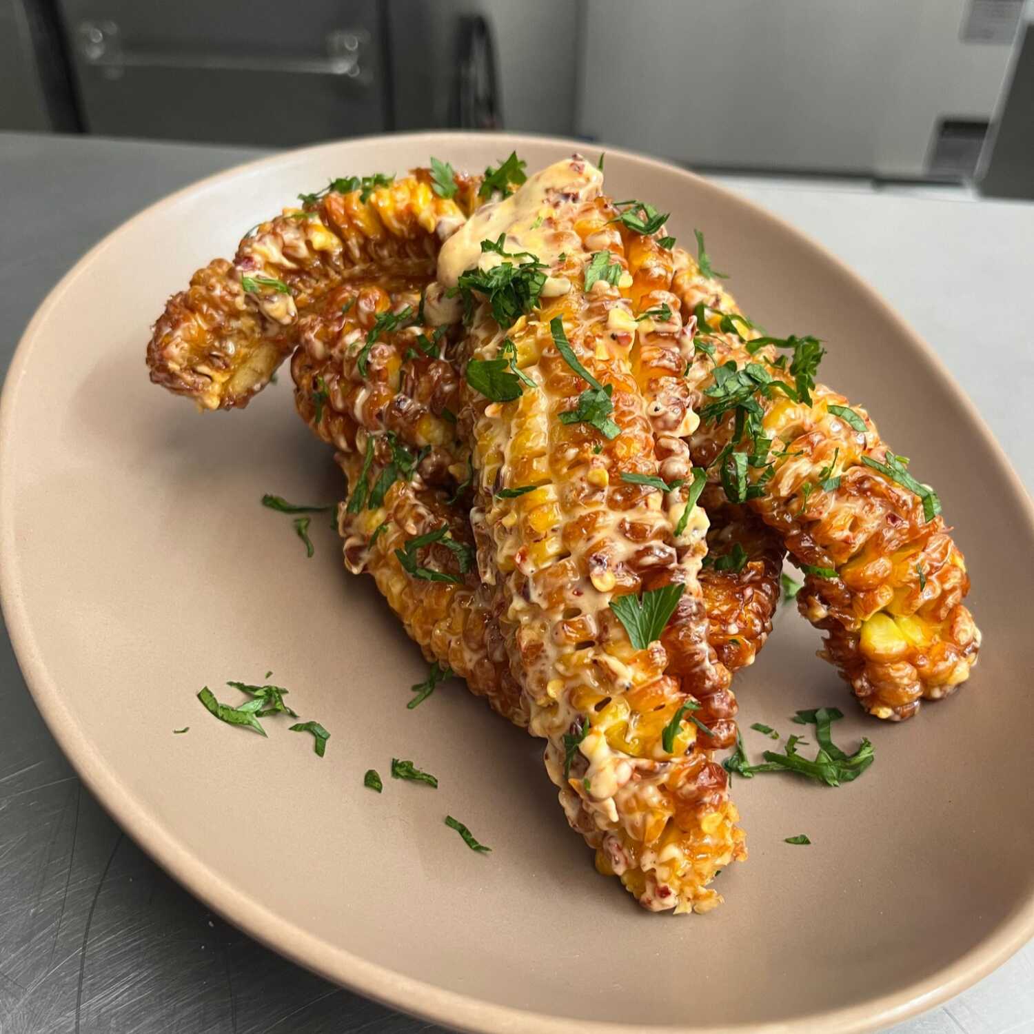 Costillas de Elote Dulce