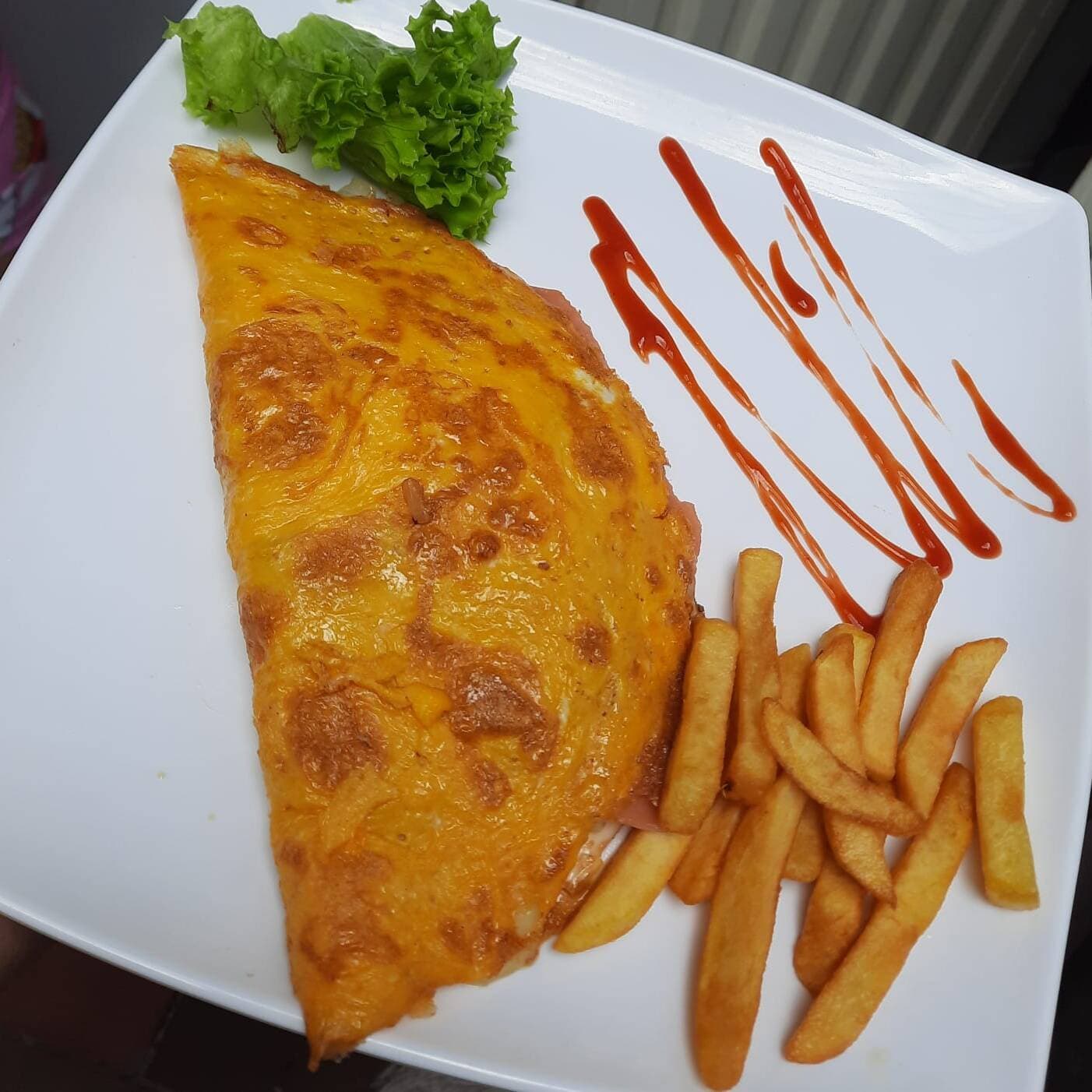 Omelette de Pollo
