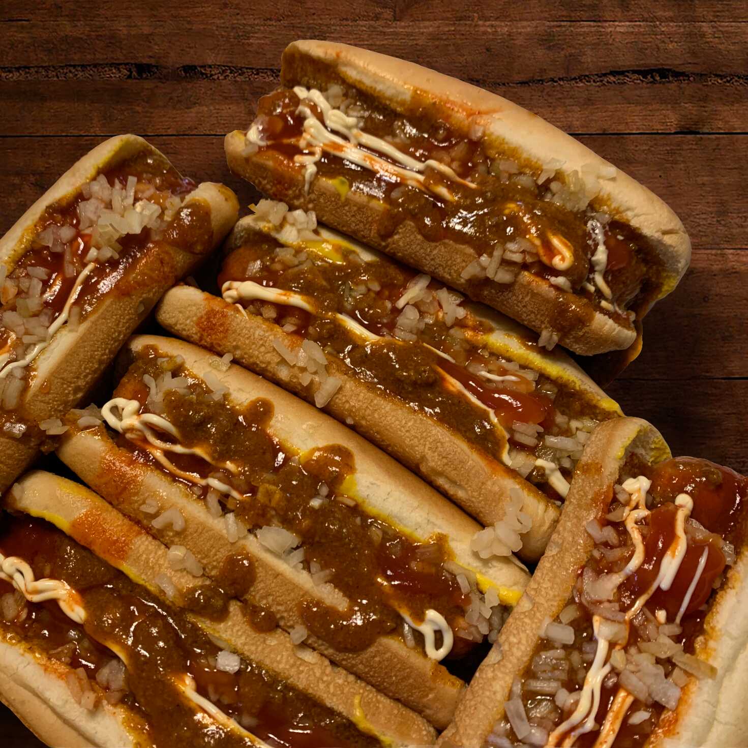 COMBO RIFA 13 - 6 CHILI HOT DOGS