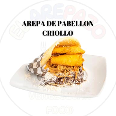 Arepa de Pabellón Criollo