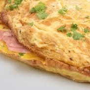 Omelette de Jamón y Queso