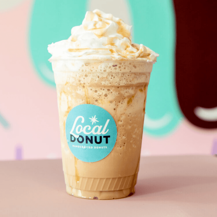 Caramel Latte Frappe 16 oz