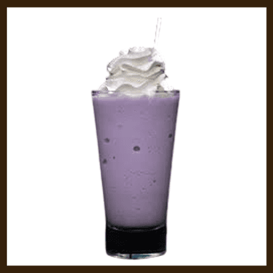 Iced Taro Latte 16 Oz.