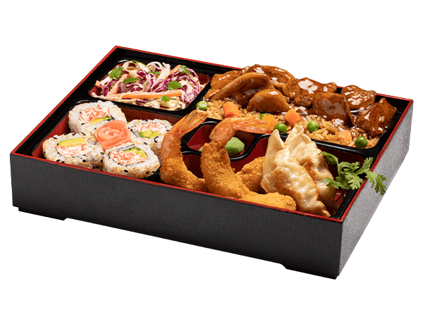 Bento Deluxe De Pollo Teriyaki