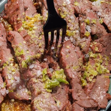 Arrachera en Salsa de Chile Chilpaya 500gr