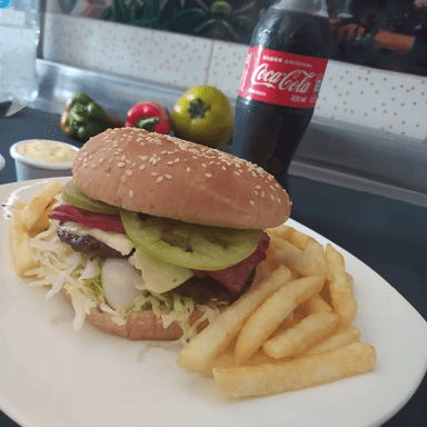 hamburguesa super combo400