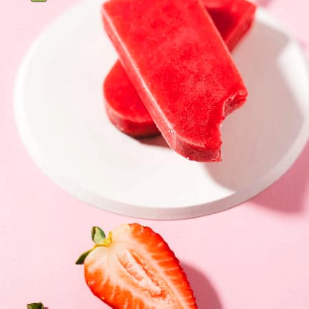 Paleta de Fresa