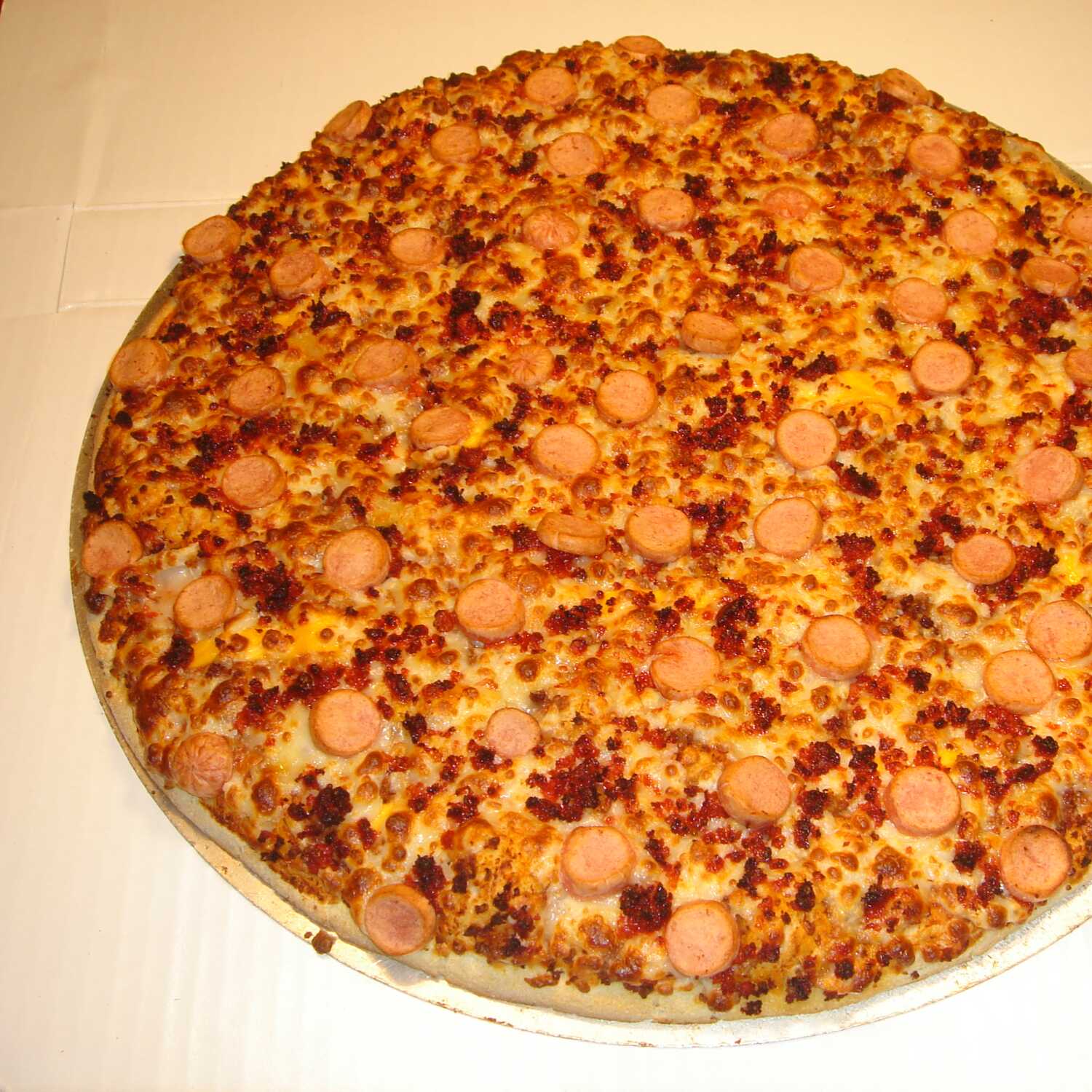 Pizza Grande Cubana 10 Rebanadas