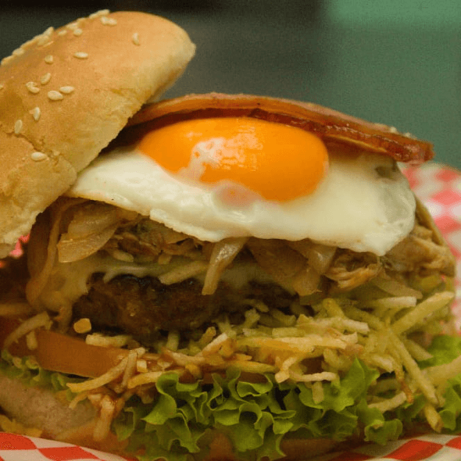 Hamburguesa especial  de la casa