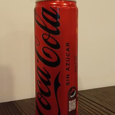 Coca Cola lata  Sin azúcar