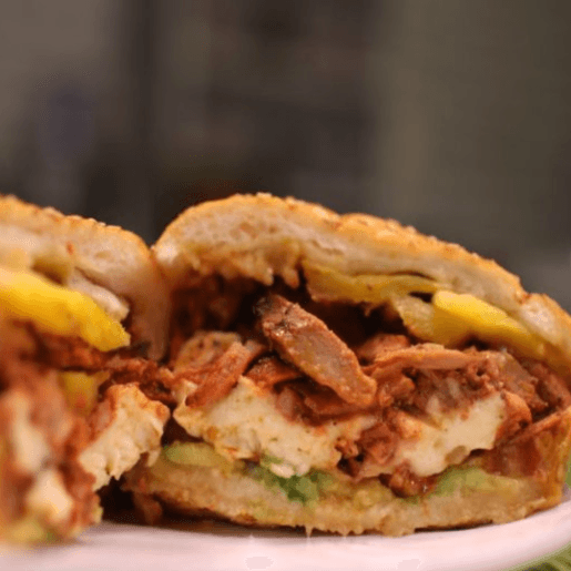 TORTA CAMPECHANA CON QUESO