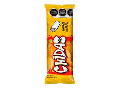 CHIDAS PAPAS CON SAL 85 G