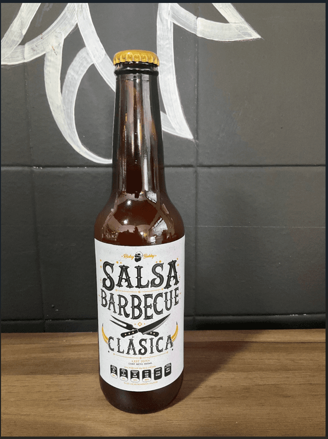 Botella de Salsa Barbecue