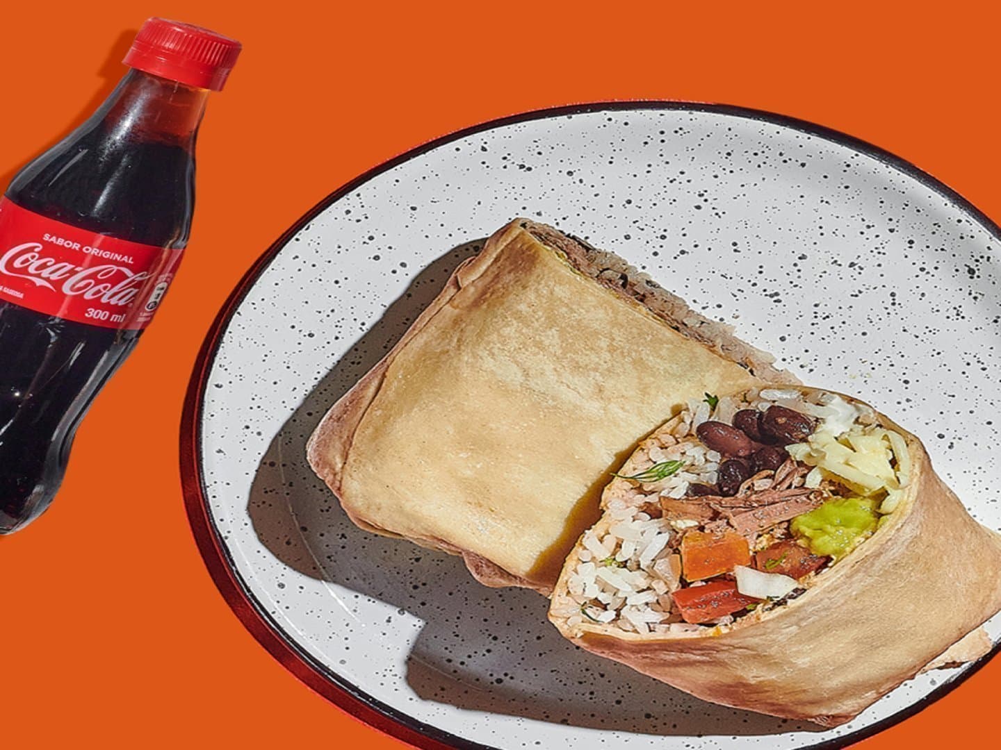 Burrito y Bebida