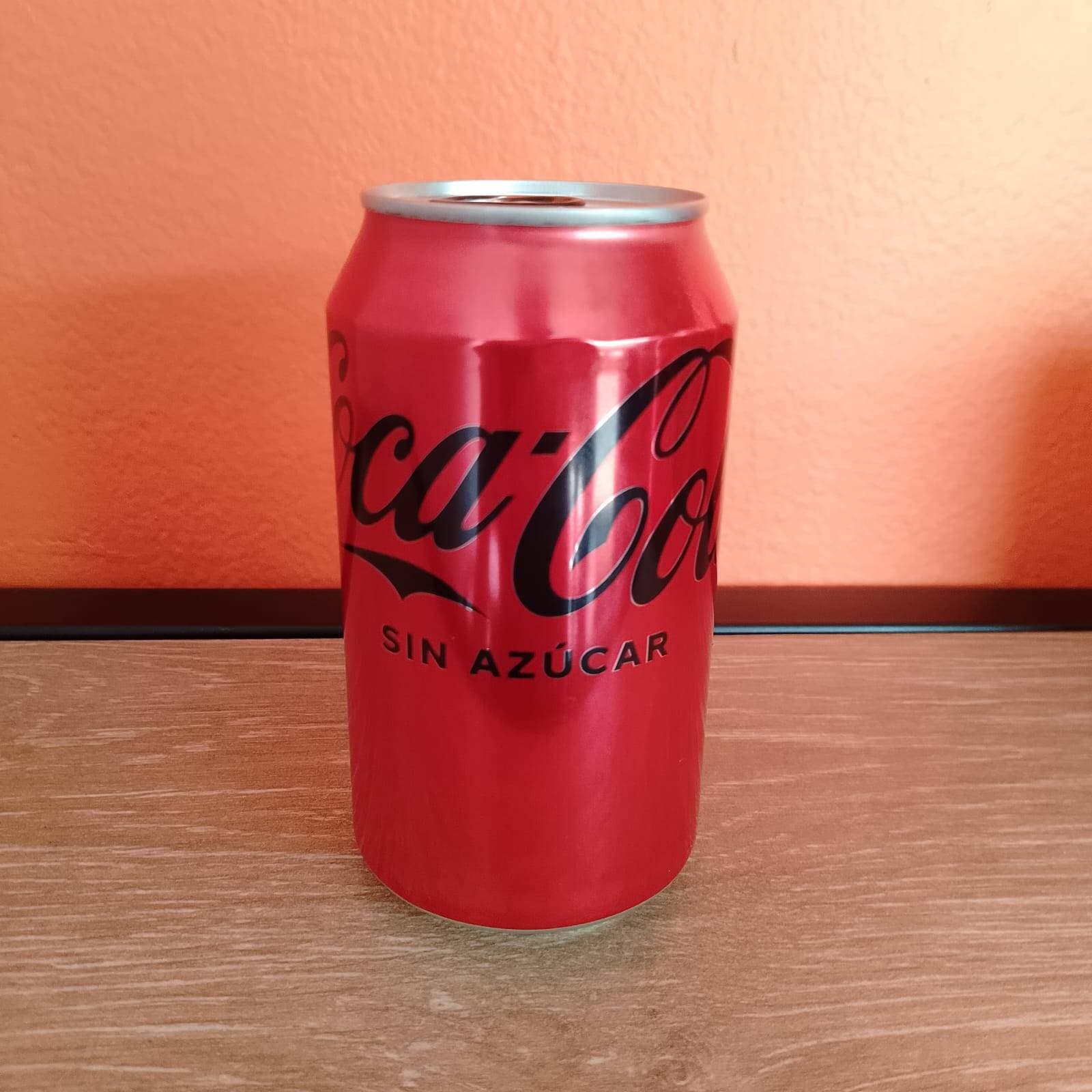 Coca cola sin azucar 350ml