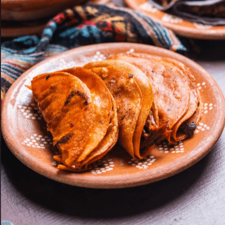 Taco de BBQ Dorado sin Queso