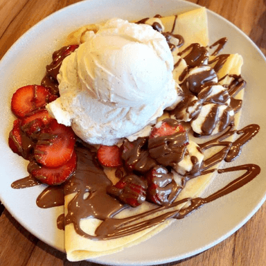 Crepa con Helado Gratis