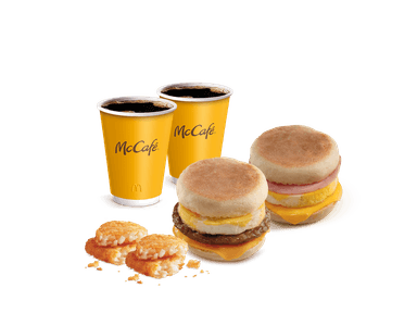 McCombo® Egg McMuffin®  y McCombo® Muffin Salchicha Huevo