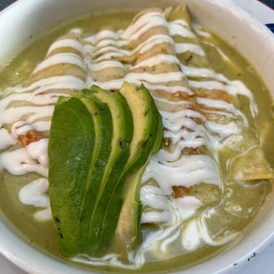 Enchiladas Suizas Verdes