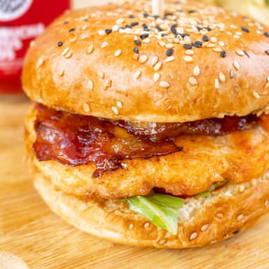Hamburgesa de Salmon