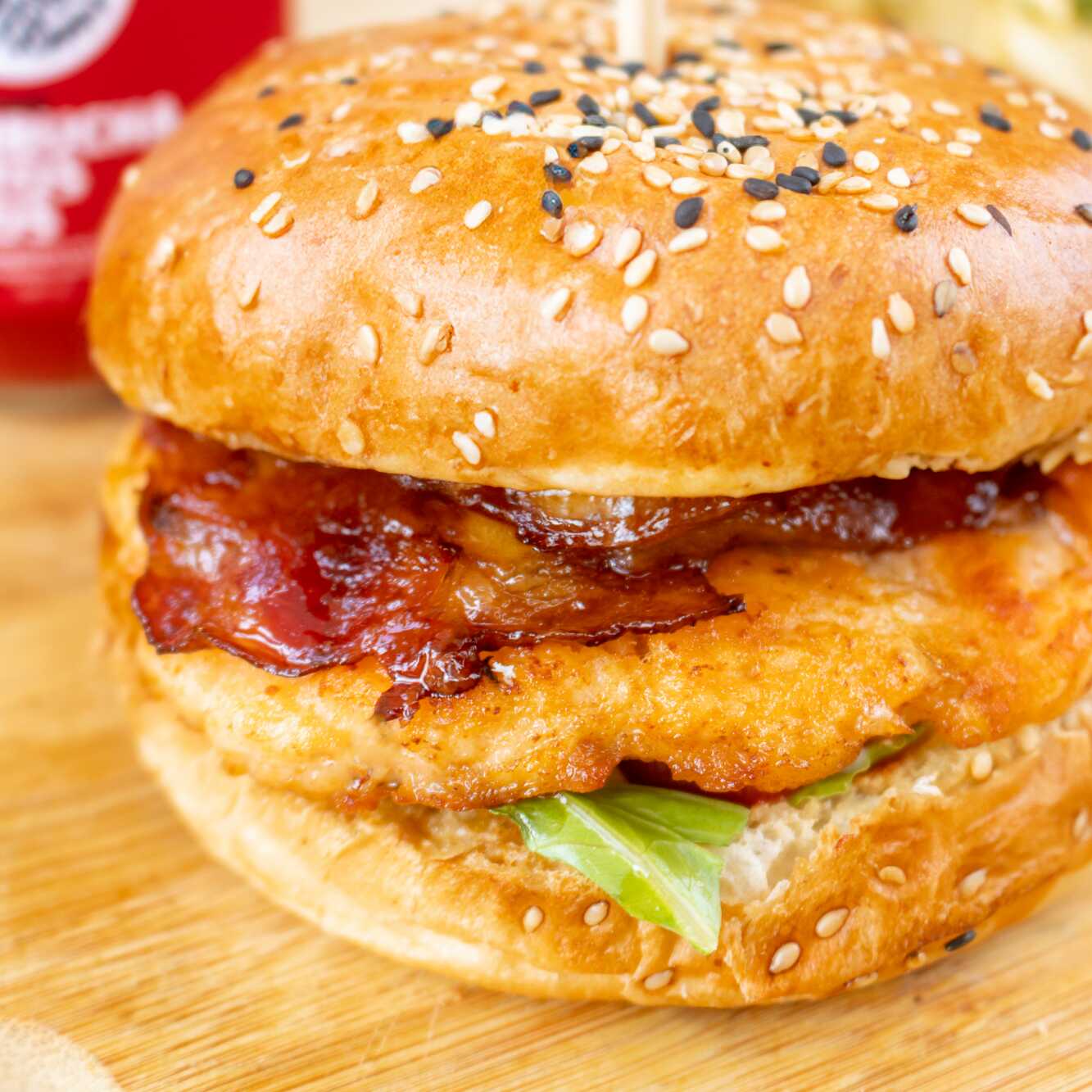 Hamburgesa de Salmon