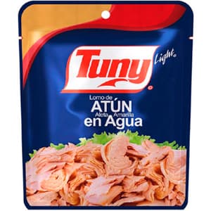 ATUN TUNY LOMO EN AGUA LIGHT POUCH 75 G