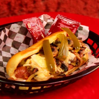 Hot-Dog Champiñones