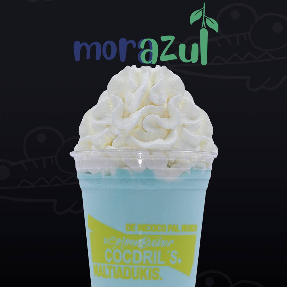 Malteada Mora Azul